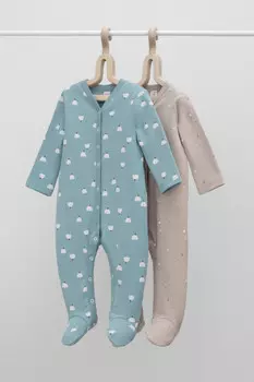 Комбинезон для новорожденных CROCKID, К 6025-2уп, цвет - зеленый