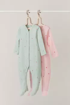 Комбинезон для новорожденных CROCKID, К 6025-2уп, цвет - зеленый