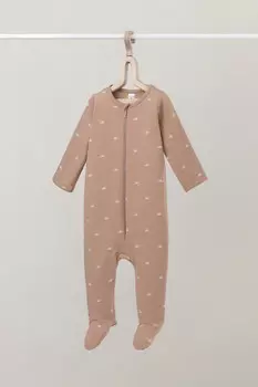 Комбинезон для новорожденных CROCKID, К 6192, цвет - бежевый