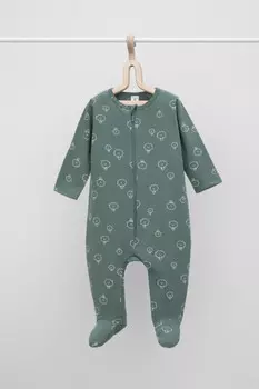 Комбинезон для новорожденных CROCKID, К 6192, цвет - зеленый