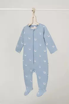 Комбинезон для новорожденных CROCKID, К 6192, цвет - синий