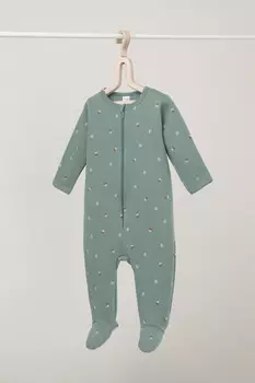 Комбинезон для новорожденных CROCKID, К 6192, цвет - зеленый