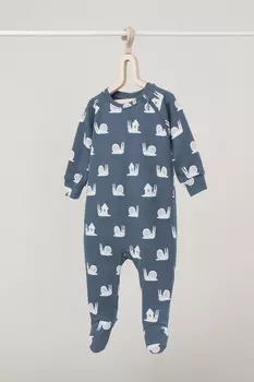 Комбинезон для новорожденных CROCKID, К 6444, цвет - синий