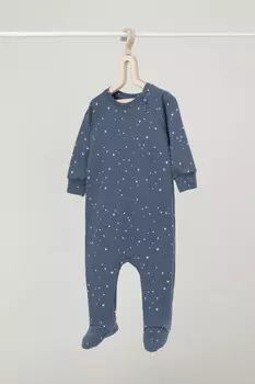 Комбинезон для новорожденных CROCKID, К 6444, цвет - синий