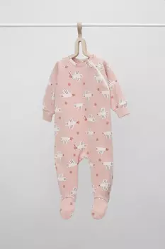 Комбинезон для новорожденных CROCKID, К 6444, цвет - розовый