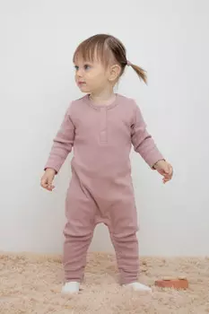 Комбинезон для новорожденных CROCKID, К 6492, цвет - розовый