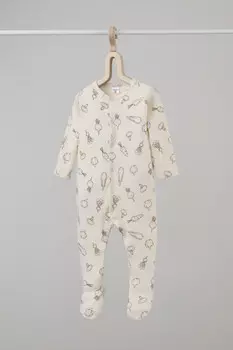 Комбинезон для новорожденных CROCKID, К 6520, цвет - светло-бежевый