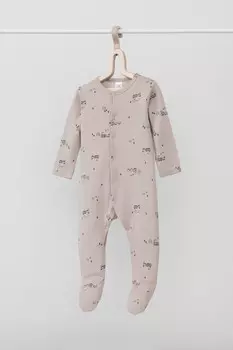 Комбинезон для новорожденных CROCKID, К 6520, цвет - светло-бежевый