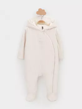 Комбинезон для новорожденных CROCKID, К 6533, цвет - бежевый