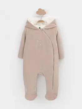 Комбинезон для новорожденных CROCKID, К 6533, цвет - светло-бежевый