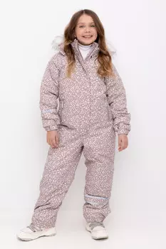 Комбинезон с утеплителем нового поколения для девочек CROCKID, ВК 60098/н/5 ГР, цвет - розовый