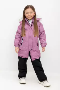 Комбинезон с утеплителем нового поколения для девочек CROCKID, ВК 60120/н/5 ГР, цвет - ярко-розовый