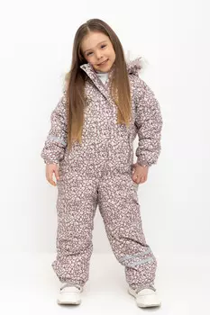 Комбинезон с утеплителем нового поколения для девочек CROCKID, ВК 60098/н/3 ГР, цвет - розовый