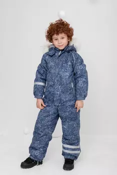 Комбинезон с утеплителем нового поколения для мальчиков CROCKID, ВК 60098/н/2 ГР, цвет - серый