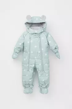 Комбинезон-трансформер детский с утеплителем нового поколения для девочек CROCKID, ВК 60094/н/1 УЗГ, цвет - голубой