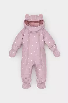 Комбинезон-трансформер с утеплителем нового поколения для девочек CROCKID, ВК 60094/н/5 УЗГ, цвет - светло-розовый