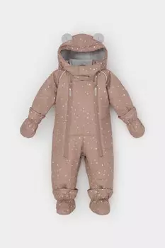 Комбинезон-трансформер с утеплителем нового поколения для мальчиков CROCKID, ВК 60094/н/7 УЗГ, цвет - коричневый