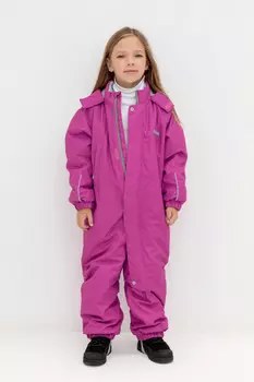 Комбинезон утепленный для девочки для девочек CROCKID, ВК 60109/1 УЗГ, цвет - фиолетовый