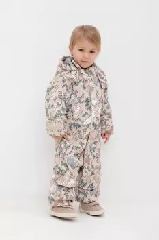 Комбинезон утепленный для девочки для девочек CROCKID, ВК 60085/н/24 УЗГ, цвет - бежевый
