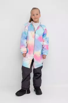 Комбинезон утепленный для девочки для девочек CROCKID, ВК 60110/н/1 ГР, цвет - мульти
