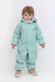 Комбинезон утепленный для девочки для девочек CROCKID, ВКП 60107/1 УЗГ, цвет - голубой