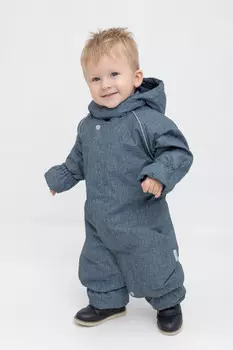 Комбинезон утепленный для мальчика для мальчиков CROCKID, ВК 60085/н/36 УЗГ, цвет - синий