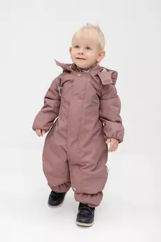 Комбинезон утепленный для мальчика для мальчиков CROCKID, ВК 60108/1 УЗГ, цвет - коричневый