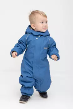 Комбинезон утепленный для мальчика для мальчиков CROCKID, ВК 60108/2 УЗГ, цвет - синий