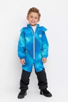 Комбинезон утепленный для мальчика для мальчиков CROCKID, ВК 60110/н/2 ГР, цвет - голубой