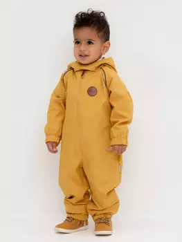 Комбинезон ветровочный для мальчика для мальчиков CROCKID, ВК 60091/4 Ал, цвет - желтый