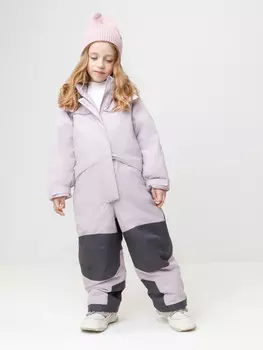 Комбинезон зимний для девочки с утеплителем нового поколения для девочек CROCKID, ВК 60129/1 ГР (128-158), цвет - розовый