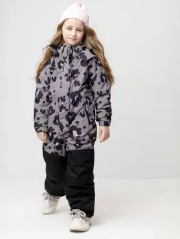 Комбинезон зимний для девочки с утеплителем нового поколения для девочек CROCKID, ВК 60127/н/2 УЗГ, цвет - розовый