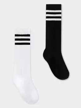 Комплект гольфов для девочки для девочек CROCKID, К 9698-2/2 ФВ, цвет - белый