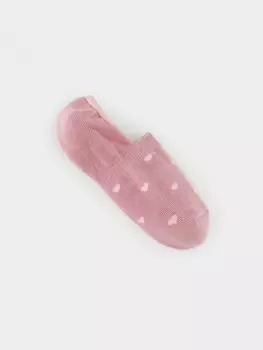 Короткие носки-следки для девочки для девочек CROCKID, К 9653/17 ФВ, цвет - розовый