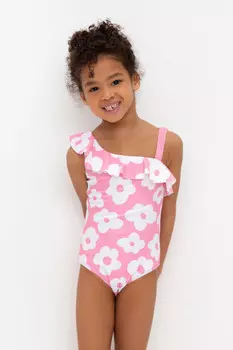 Купальник для девочек CROCKID, ТК 16014/4н ФВ, цвет - ярко-розовый