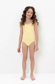 Купальник для девочек CROCKID, ТК 16016/2н ХФ, цвет - желтый