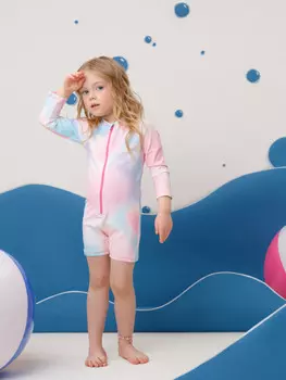 Купальник для девочек CROCKID, ТК 16017/2н ФВ, цвет - мульти
