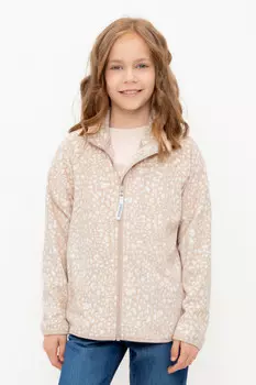 Куртка для девочек CROCKID, ФЛ 34011/н/56 ГР, цвет - бежевый
