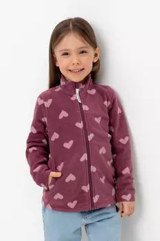 Куртка для девочек CROCKID, ФЛ 34025/н/38 ГР, цвет - фиолетовый