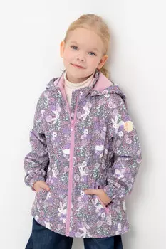 Куртка для девочек CROCKID, ВК 32118/н/3 УЗГ, цвет - фиолетовый