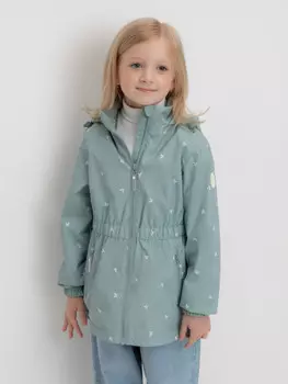 Куртка для девочек CROCKID, ВК 32123/н/4 УЗГ, цвет - зеленый