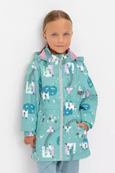 Куртка для девочек CROCKID, ВК 32140/н/2 УЗГ, цвет - бирюзовый