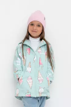 Куртка для девочек CROCKID, ВК 32144/н/6 Ал, цвет - голубой
