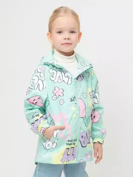 Куртка для девочек CROCKID, ВК 32177/н/2 Ал, цвет - зеленый