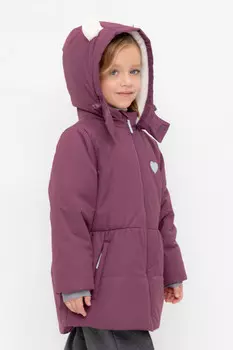 Куртка для девочек CROCKID, ВК 38085/н/2 ГР, цвет - фиолетовый