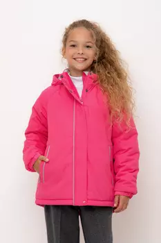 Куртка для девочек CROCKID, ВК 38096/1 ГР (122-158), цвет - розовый