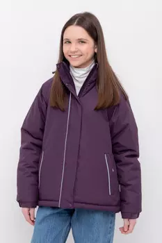 Куртка для девочек CROCKID, ВК 38096/5 ГР (128-158), цвет - фиолетовый