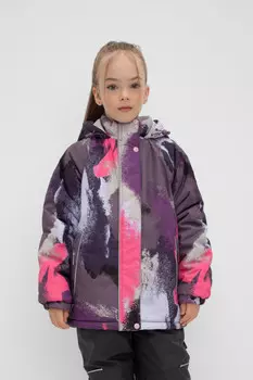 Куртка для девочек CROCKID, ВК 38097/н/1 ГР, цвет - бордовый