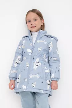 Куртка для девочек CROCKID, ВК 38098/н/1 УЗГ, цвет - голубой