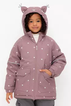 Куртка для девочек CROCKID, ВК 38103/н/2 ГР, цвет - розовый